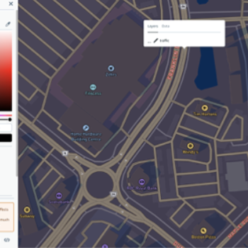 Mapbox- Testing out Colours in Cambridge Ontario