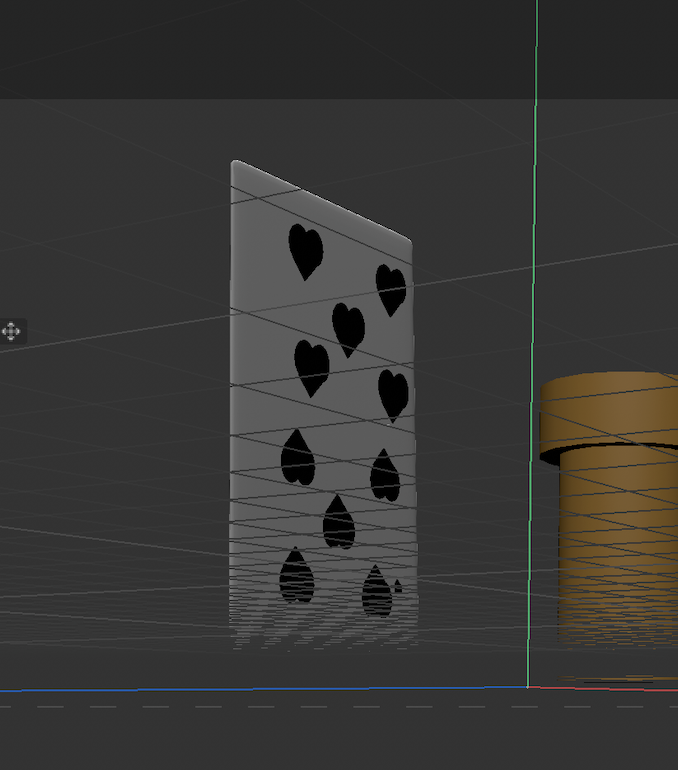 3D Modeled Card <3/4 View>